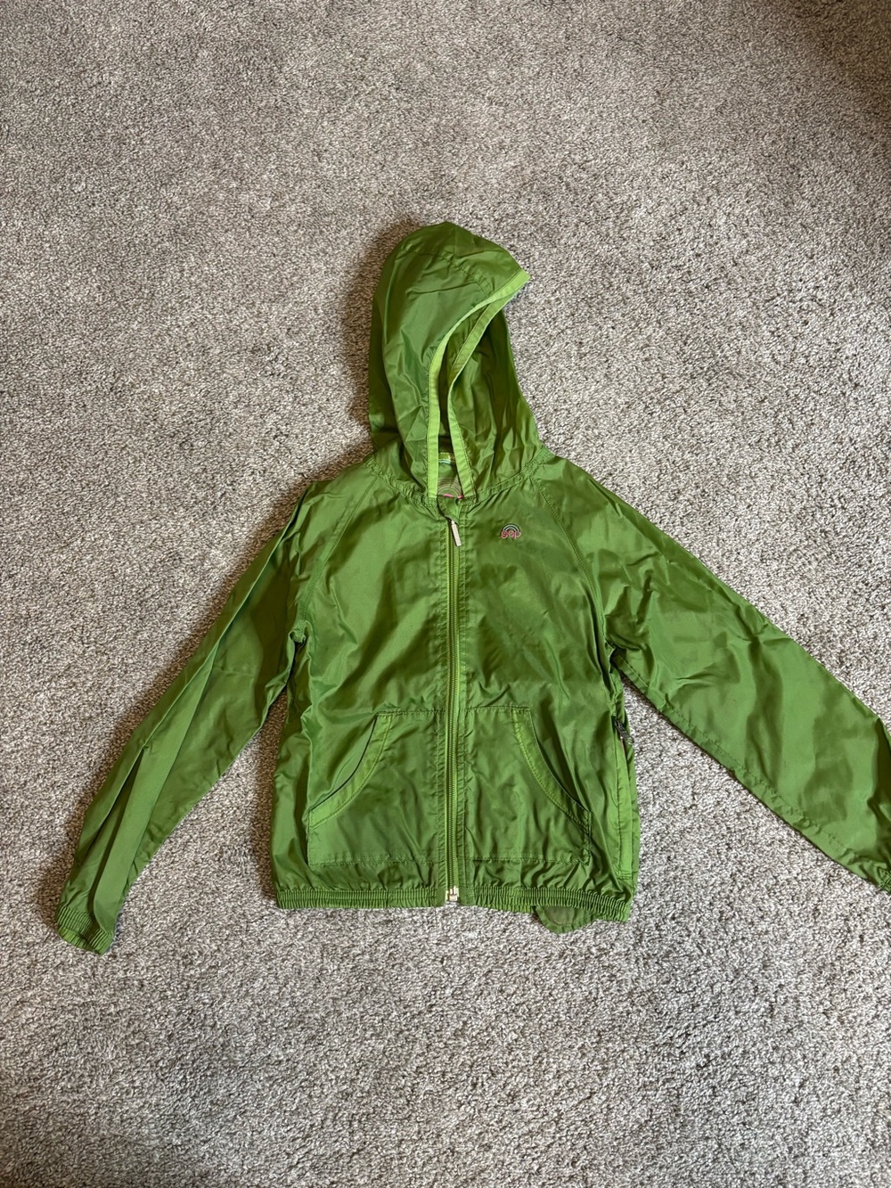 Girls rain jacket